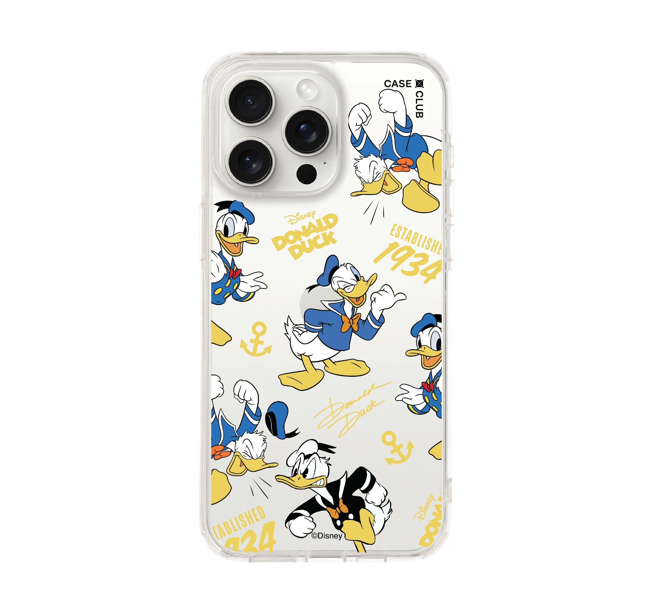 เคสใส iphone 15 pro max donald duck ปี 1934
